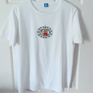 Women’s Tee w/Embroidered Winnie the Pooh, Size XL